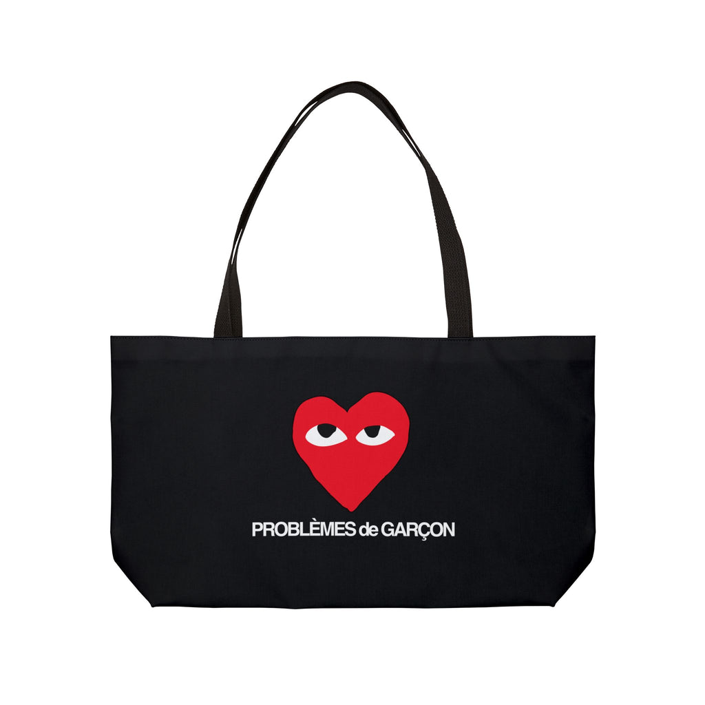 Problemes de Garçon Weekender Tote Bag