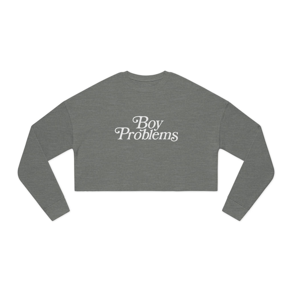 Boy Problems Cropped Sweatshirt