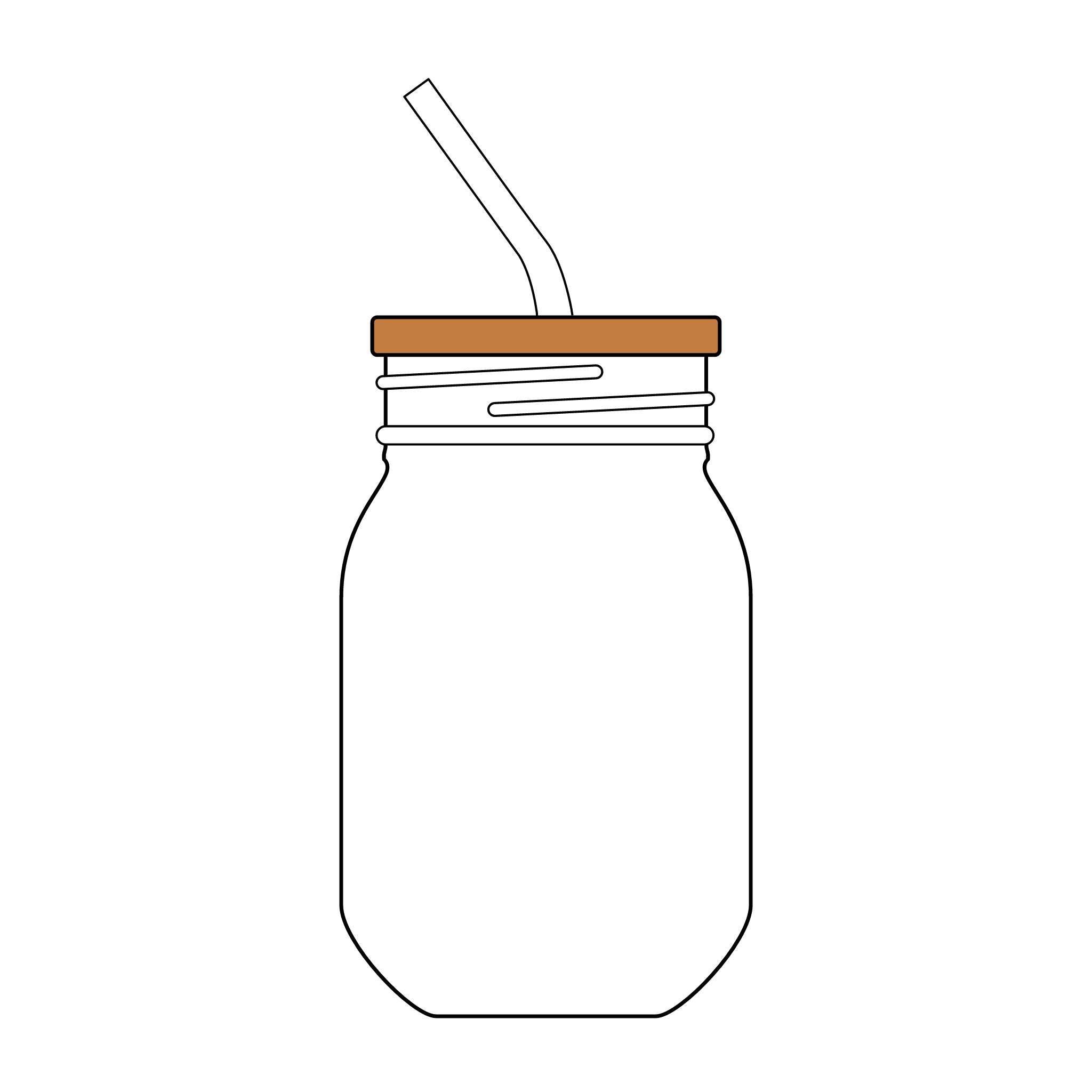 Boy Problems Sipper Glass with Straw, 16oz