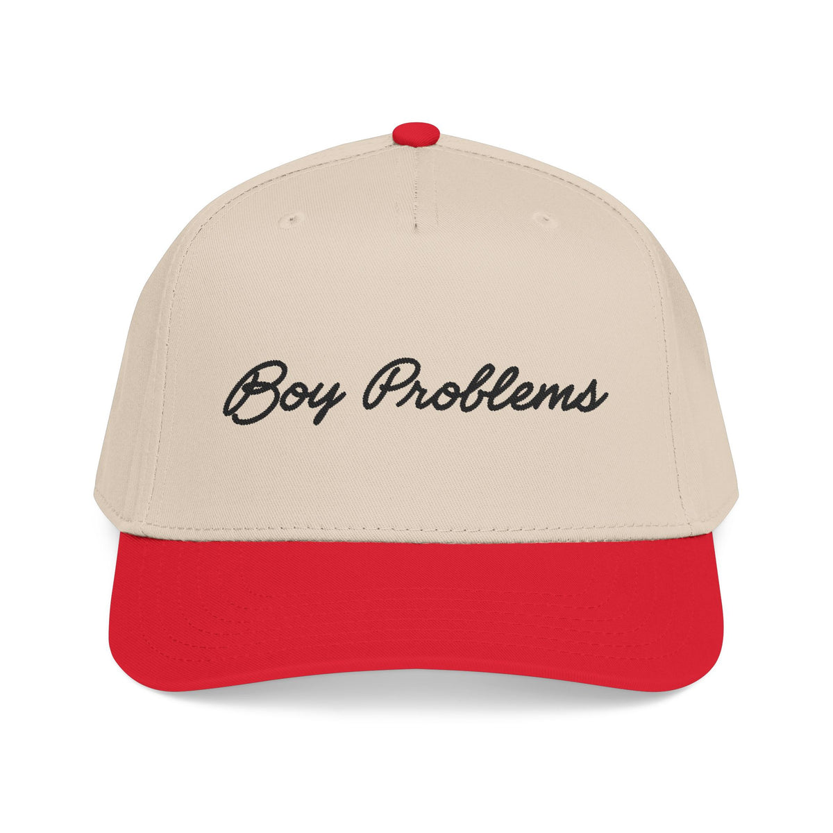 Boy Problems Embroidered Baseball Cap