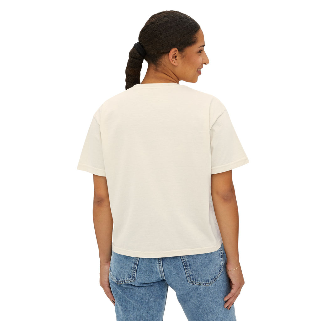 the strongest men i know are women Cropped Graphic Tee