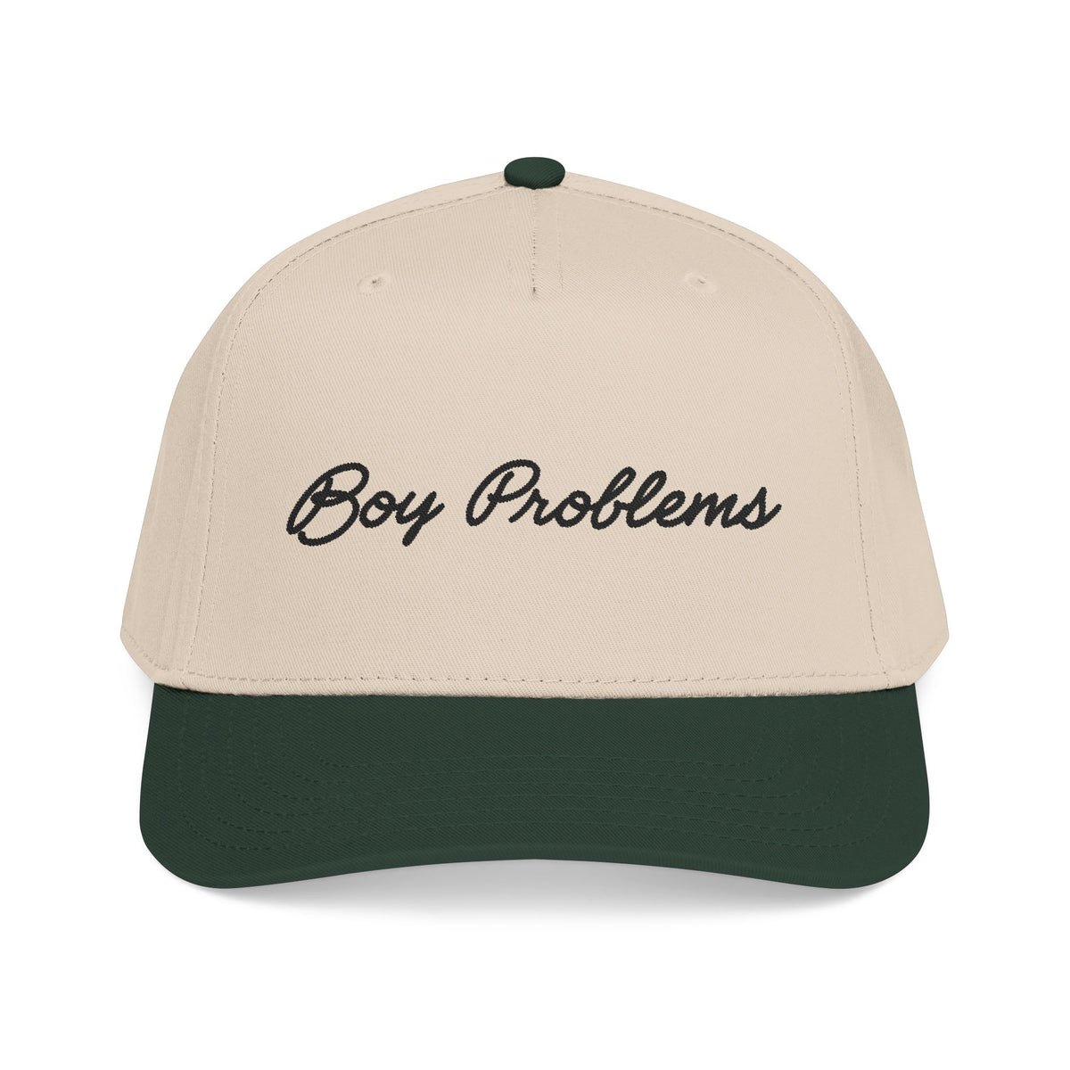 Boy Problems Embroidered Baseball Cap