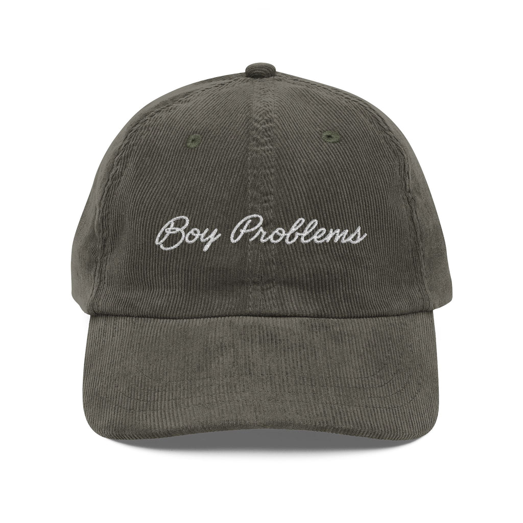Boy Problems Script Corduroy Hat