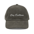 Boy Problems Script Corduroy Hat