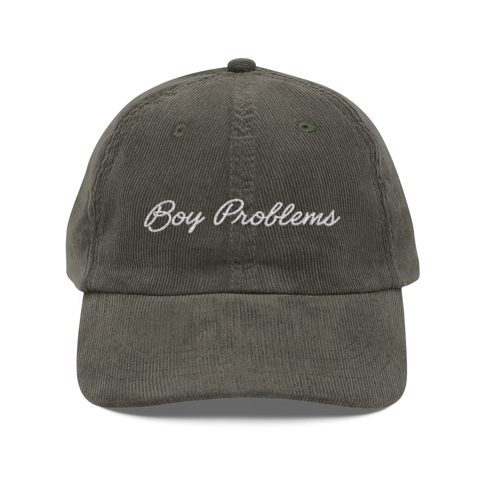 Boy Problems Script Corduroy Hat