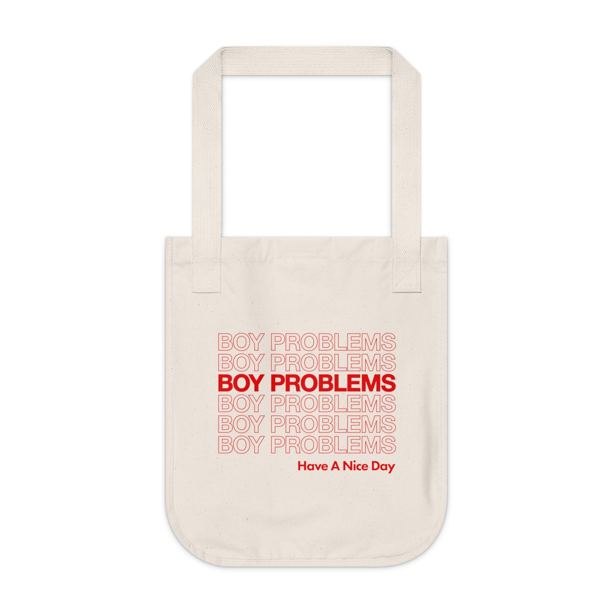 Boy Problems Canvas Tote Bag