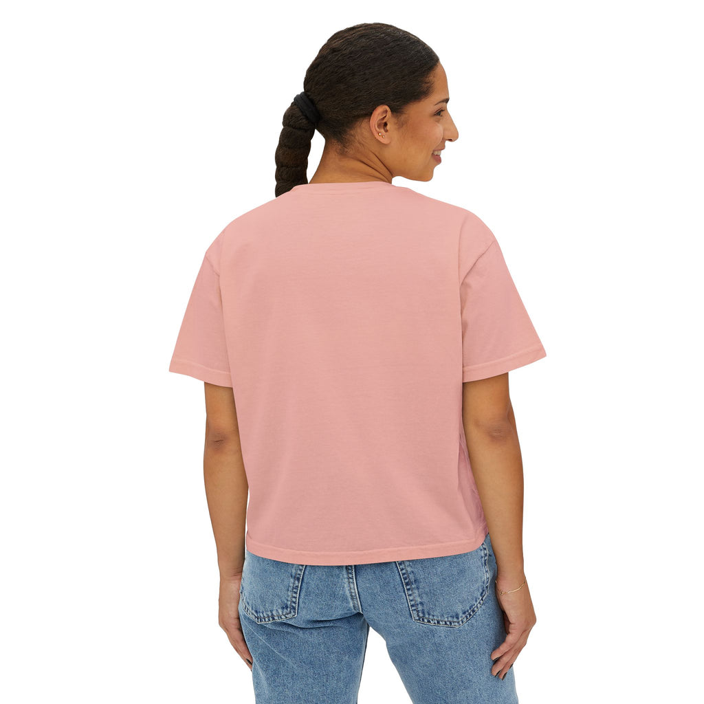 the strongest men i know are women Cropped Graphic Tee