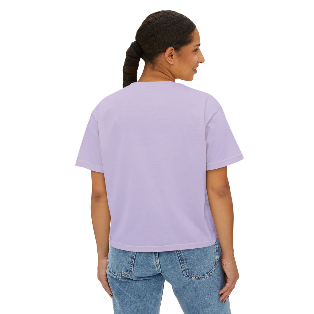 the strongest men i know are women Cropped Graphic Tee