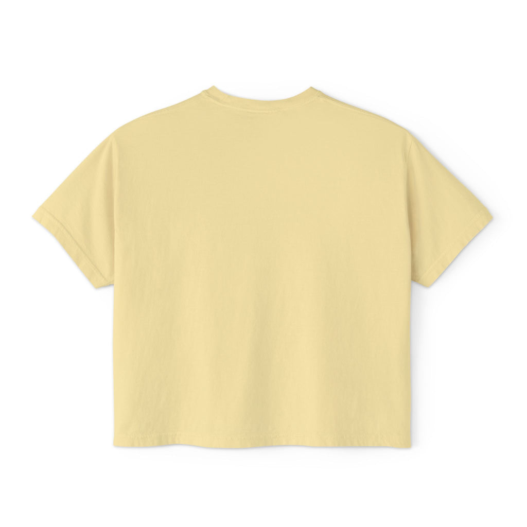 the strongest men i know are women Cropped Graphic Tee