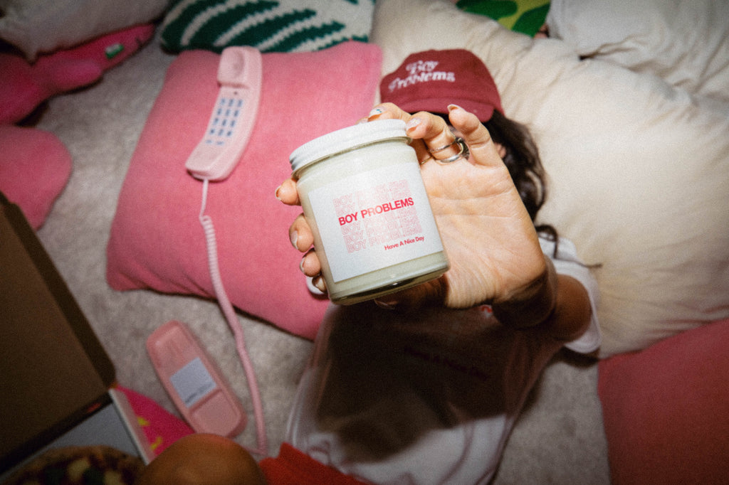 Boy Problems Soy Candle (Unscented)
